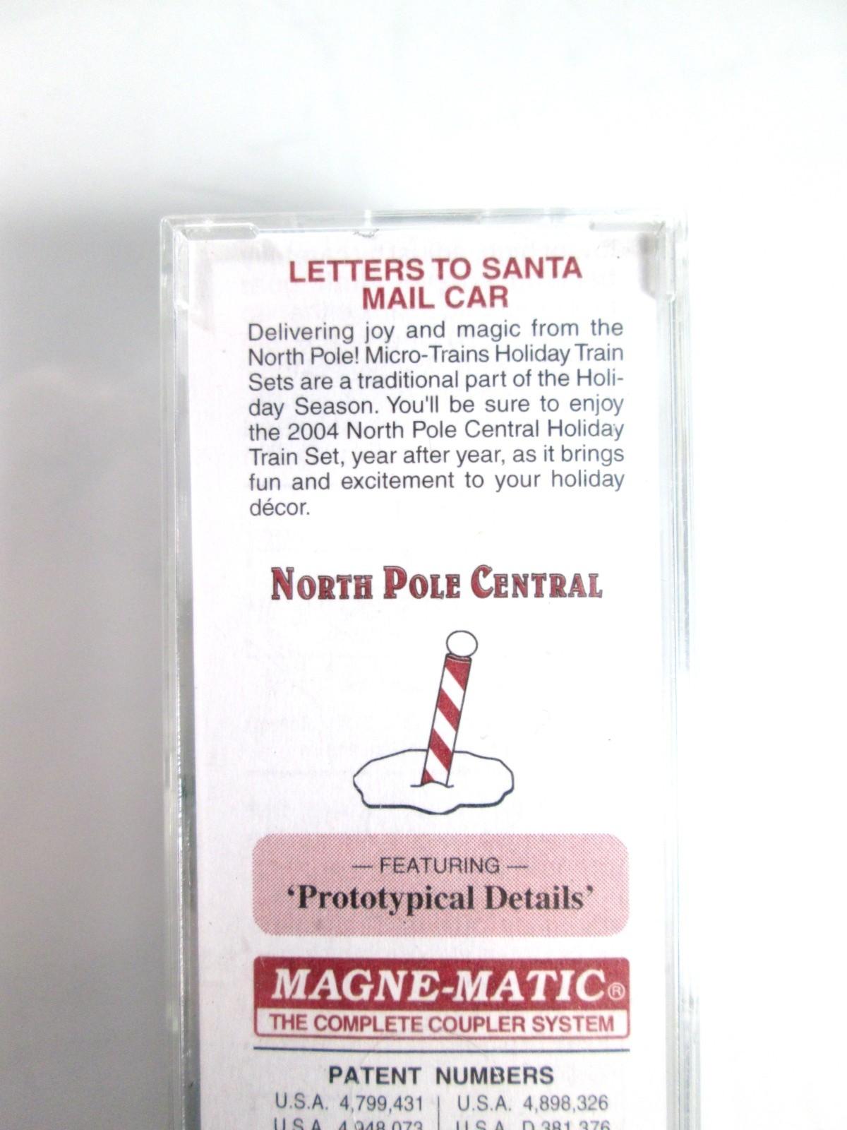 N Scale ***NORTH POLE CENTRAL*** Letters to Santa Caboose - Micro Trains 100230