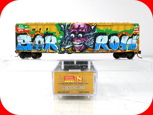 N Scale RAILBOX ***GREAT AMERICAN SMOKEOUT DAY*** GRAFFITI Box Car, MTL 02544567