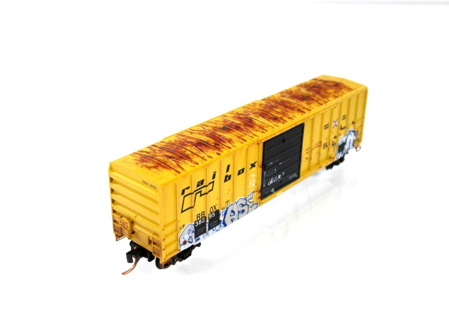 N Scale RAILBOX ***GREAT AMERICAN SMOKEOUT DAY*** GRAFFITI Box Car, MTL 02544567