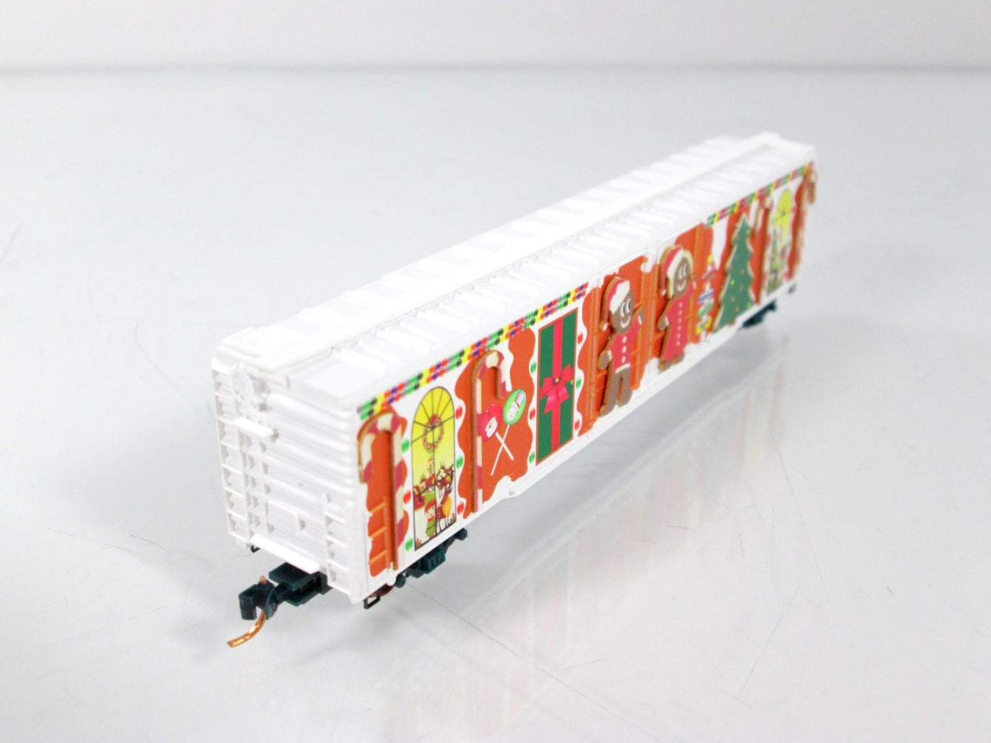 N Scale **KCS HOLIDAY EXPRESS** Ginger Kids Box Car - Micro Trains Special *RARE