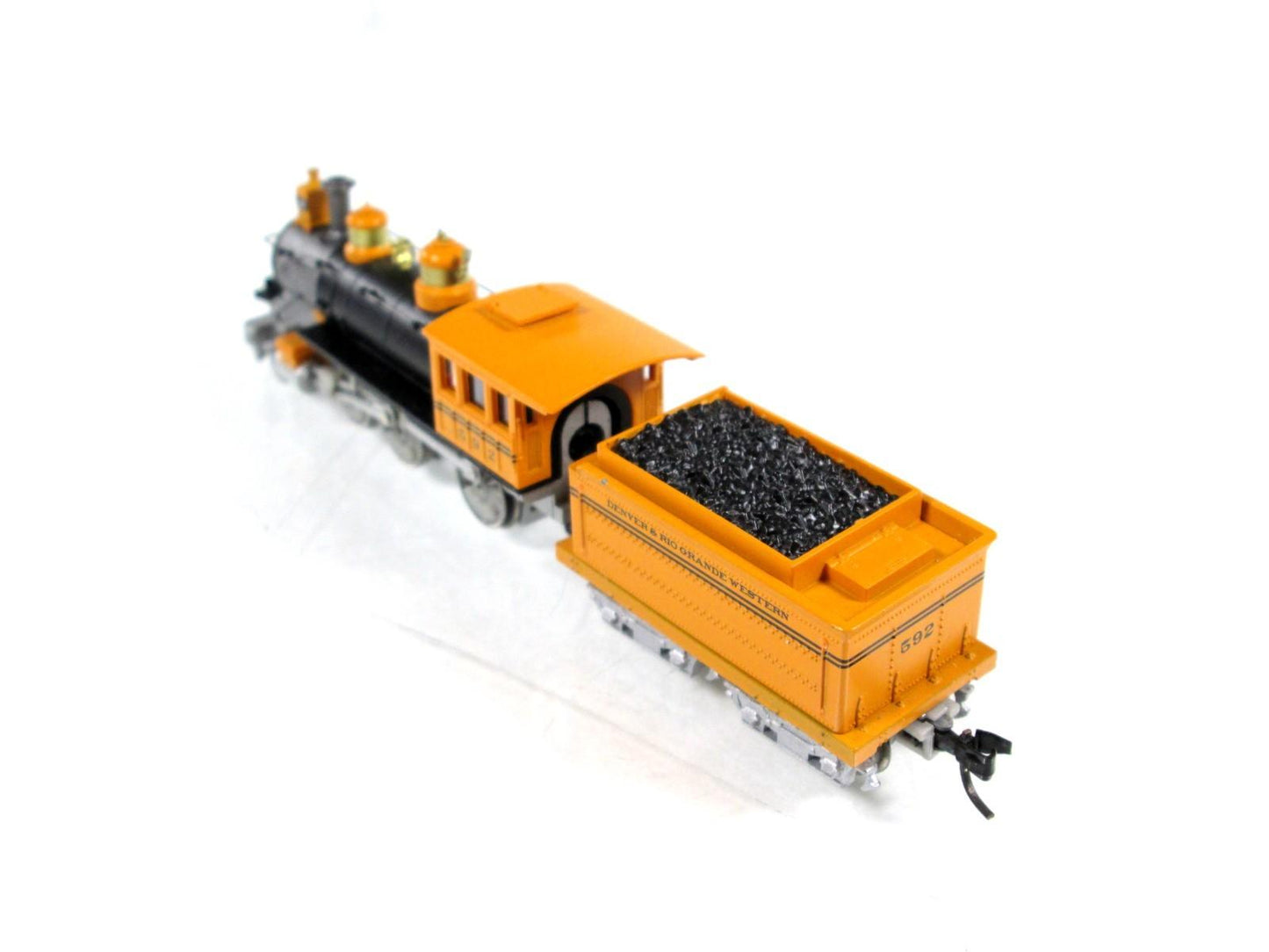 N Scale ***RIO GRANDE*** 2-6-0 Old Time Steam Locomotive #592 ---- Athearn 11901