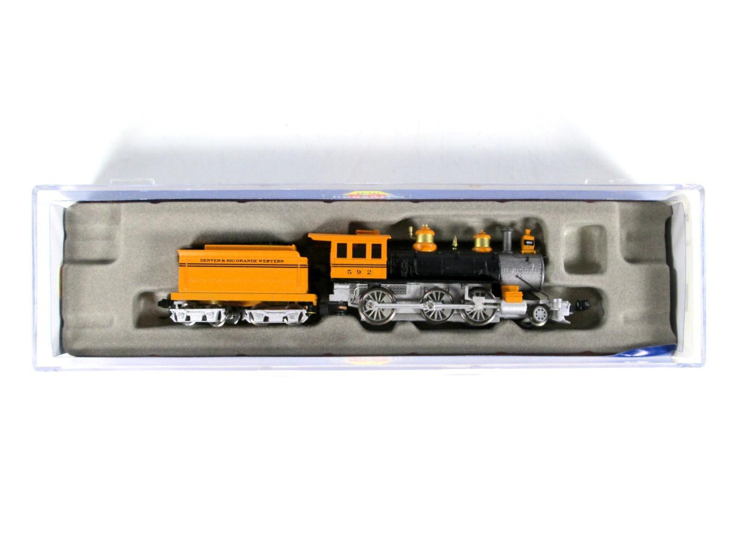 N Scale ***RIO GRANDE*** 2-6-0 Old Time Steam Locomotive #592 ---- Athearn 11901