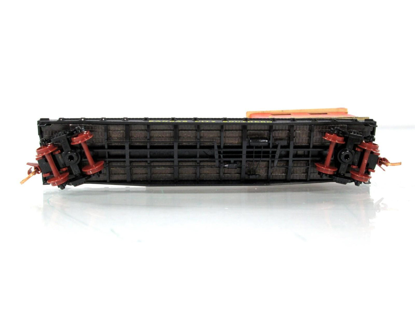 N Scale ***KCS HOLIDAY EXPRESS*** RUDY on Flat Car - Micro Trains Special **RARE