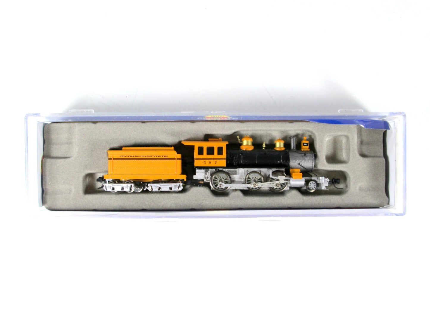 N Scale ***RIO GRANDE*** 2-6-0 Old Time Steam Locomotive #597 ---- Athearn 11902