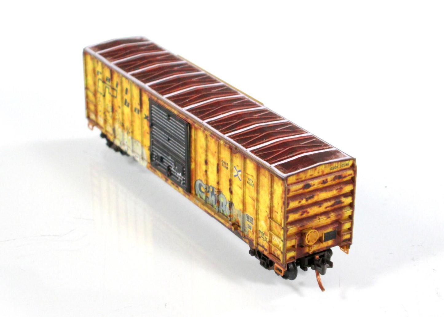 N Scale ***RAILBOX - HAWAII DAY*** 50' GRAFFITI Box Car -  Micro Trains 02544565