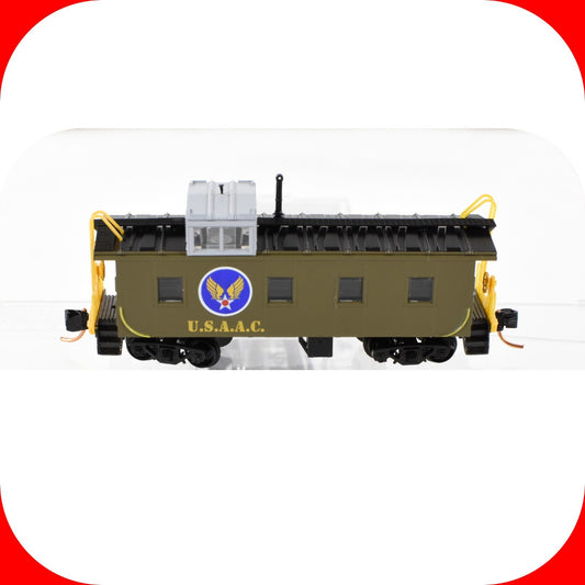 N Scale ***US Army Air Corps*** Nose Art Caboose -  Micro Trains 10000340 **RARE
