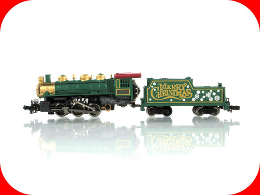 N Scale *MERRY CHRISTMAS* 0-6-0 Yuletide Special Steamer, Bachmann 24011 ***READ