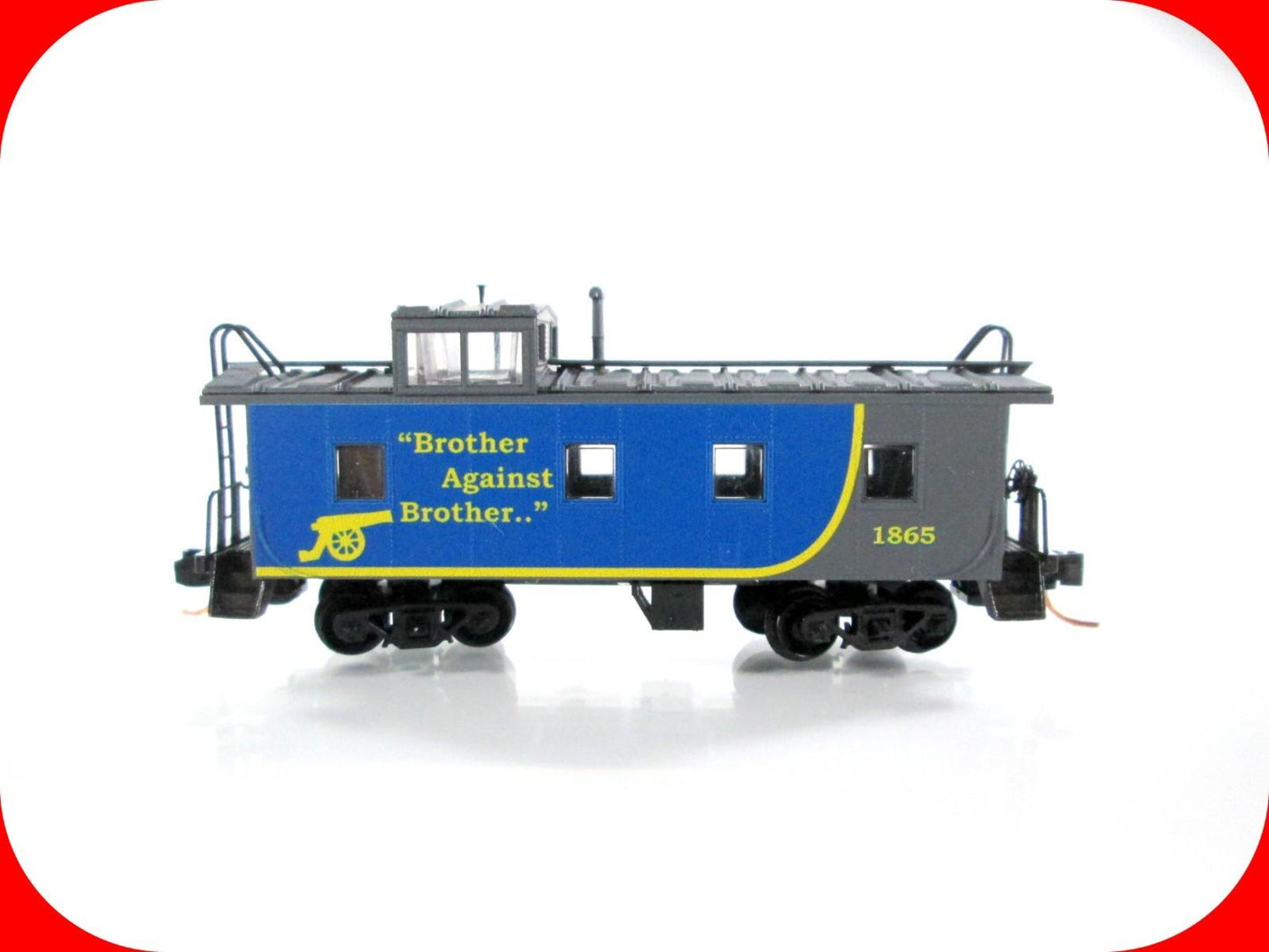 N Scale **CIVIL WAR CABOOSE** Brother Against Brother #1865 - MTL 10000350 *RARE