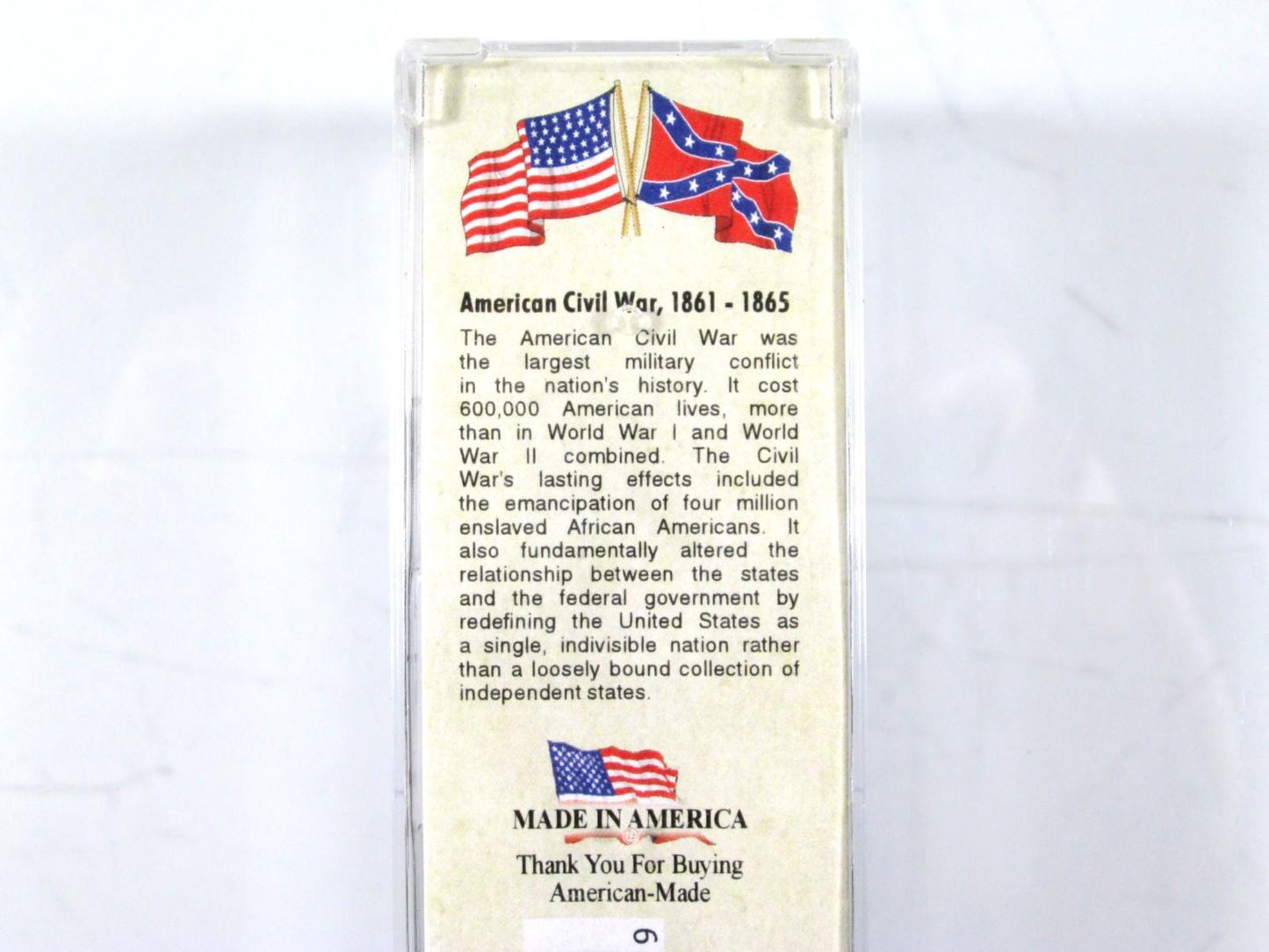 N Scale **CIVIL WAR CABOOSE** Brother Against Brother #1865 - MTL 10000350 *RARE