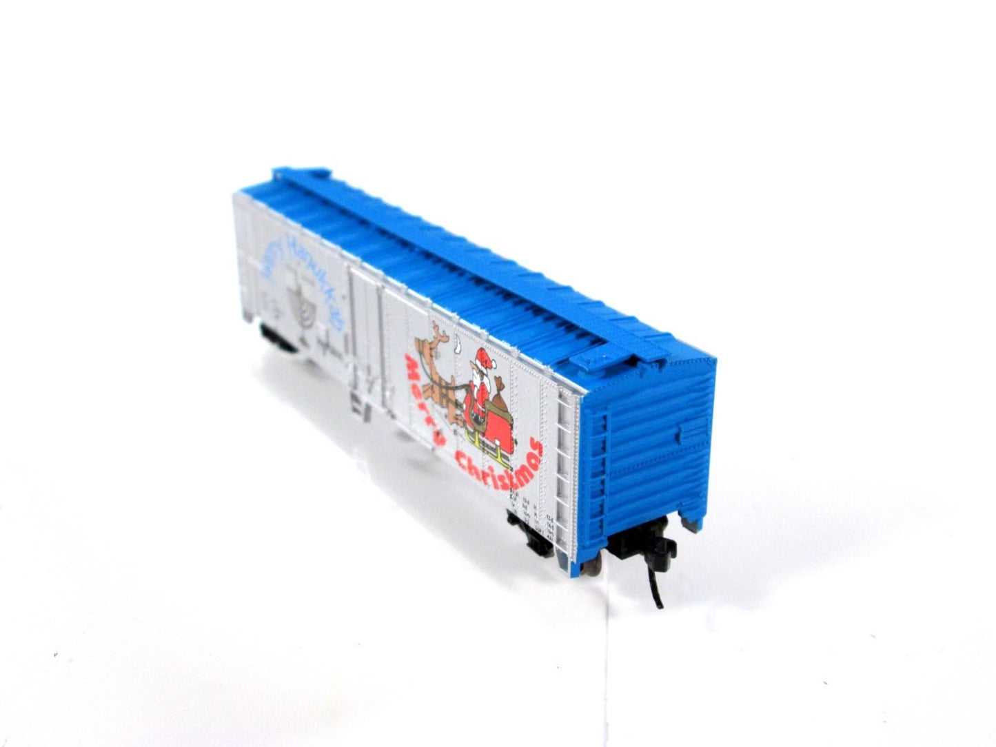 N Scale ***HANUKKAH / CHRISTMAS*** Box Car #2000 -- Atlas / Bev-Bel 10059 **RARE