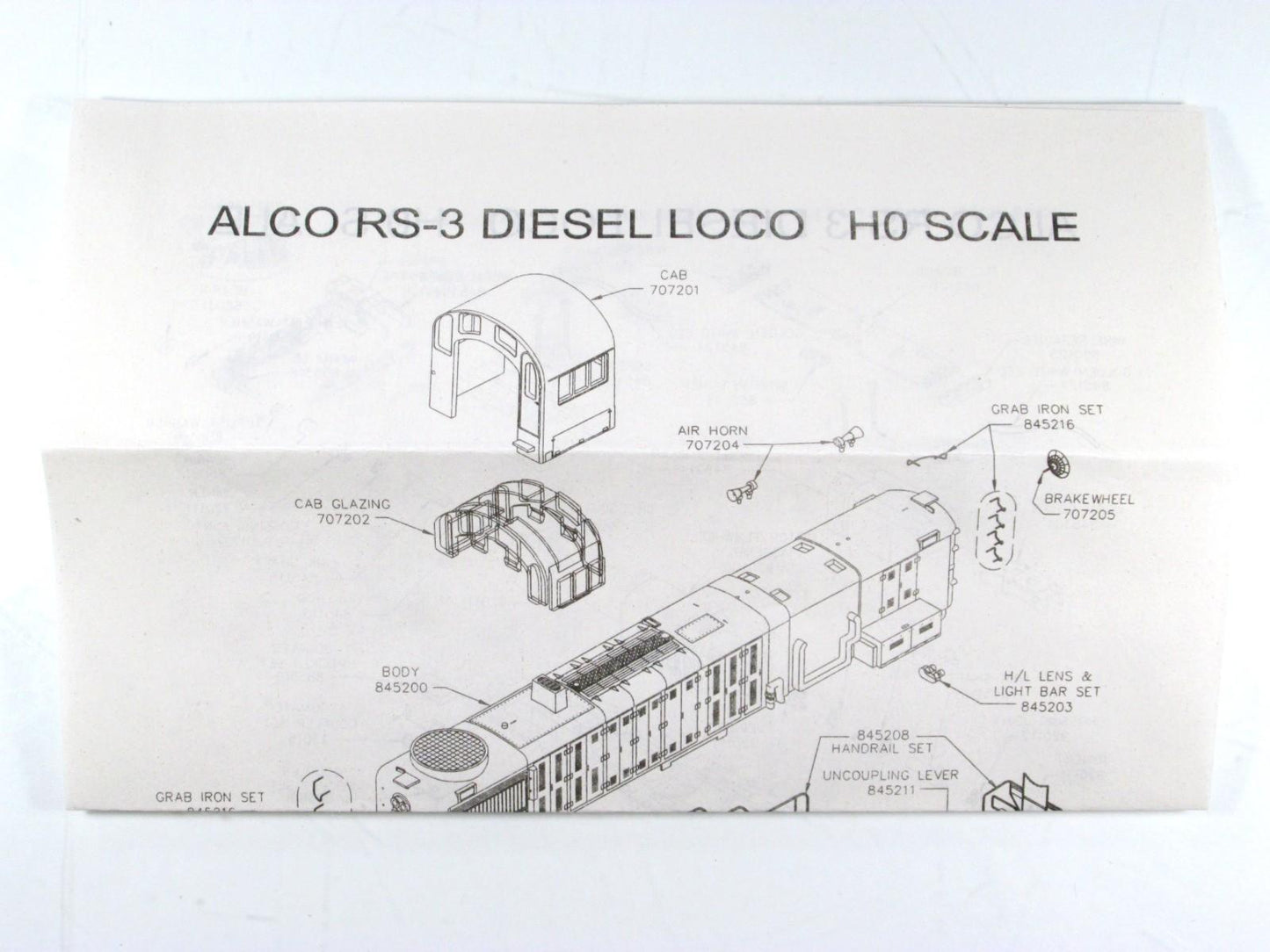 HO Scale ***CHICAGO & NORTH WESTERN*** RS-3 Locomotive #1616 - Atlas 7017 **RARE