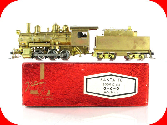 HO Scale BRASS **SANTA FE** 9000 Class 0-6-0 Switcher Locomotive -BALBOA KATSUMI