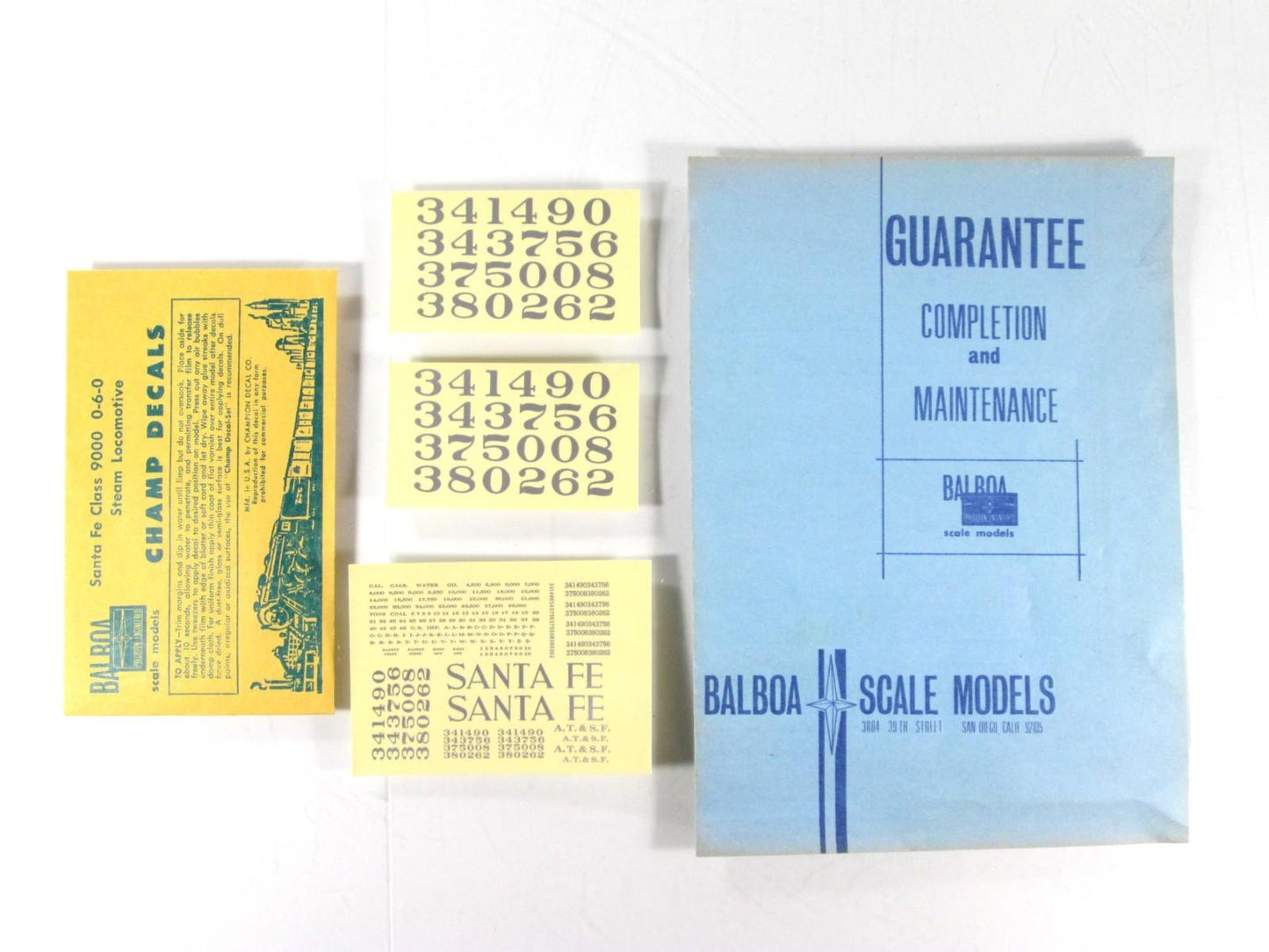 HO Scale BRASS **SANTA FE** 9000 Class 0-6-0 Switcher Locomotive -BALBOA KATSUMI