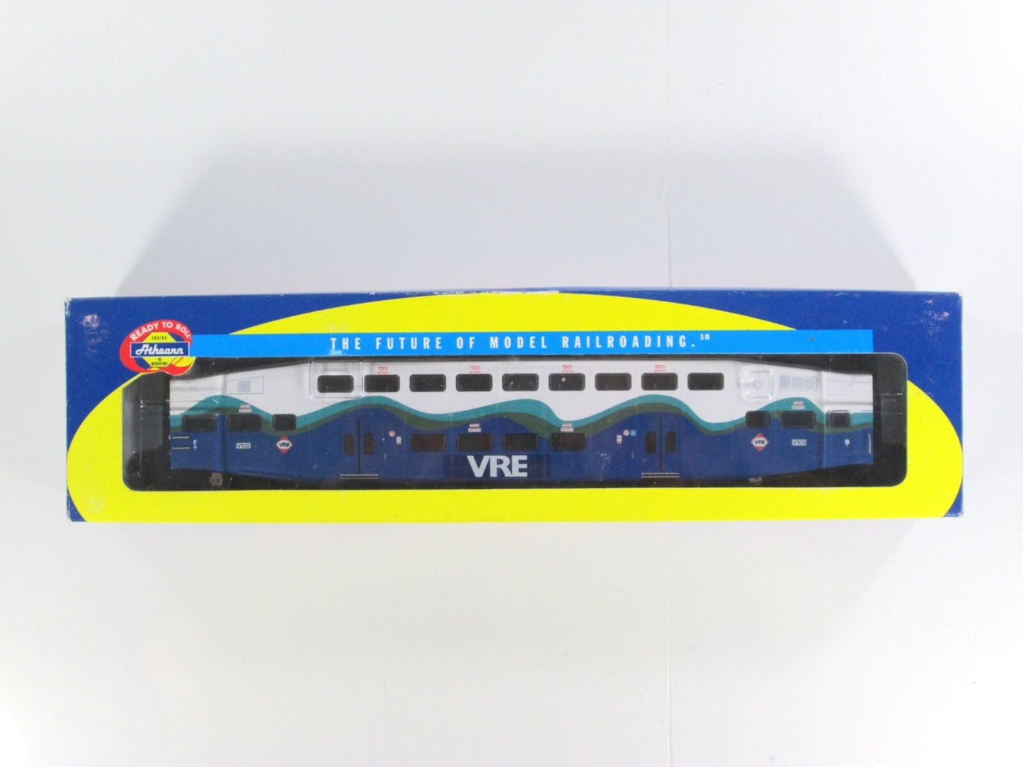 HO Scale VIRGINIA RAILWAY EXPRESS Bombardier Control Car VRE #V103 -Athearn 2549