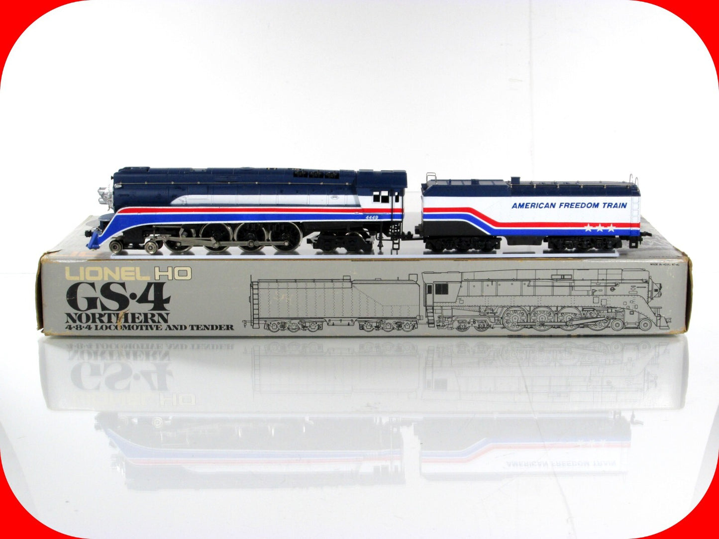 HO Scale *AMERICAN FREEDOM TRAIN* GS-4 Northern Locomotive #4449 - LIONEL **NEW*