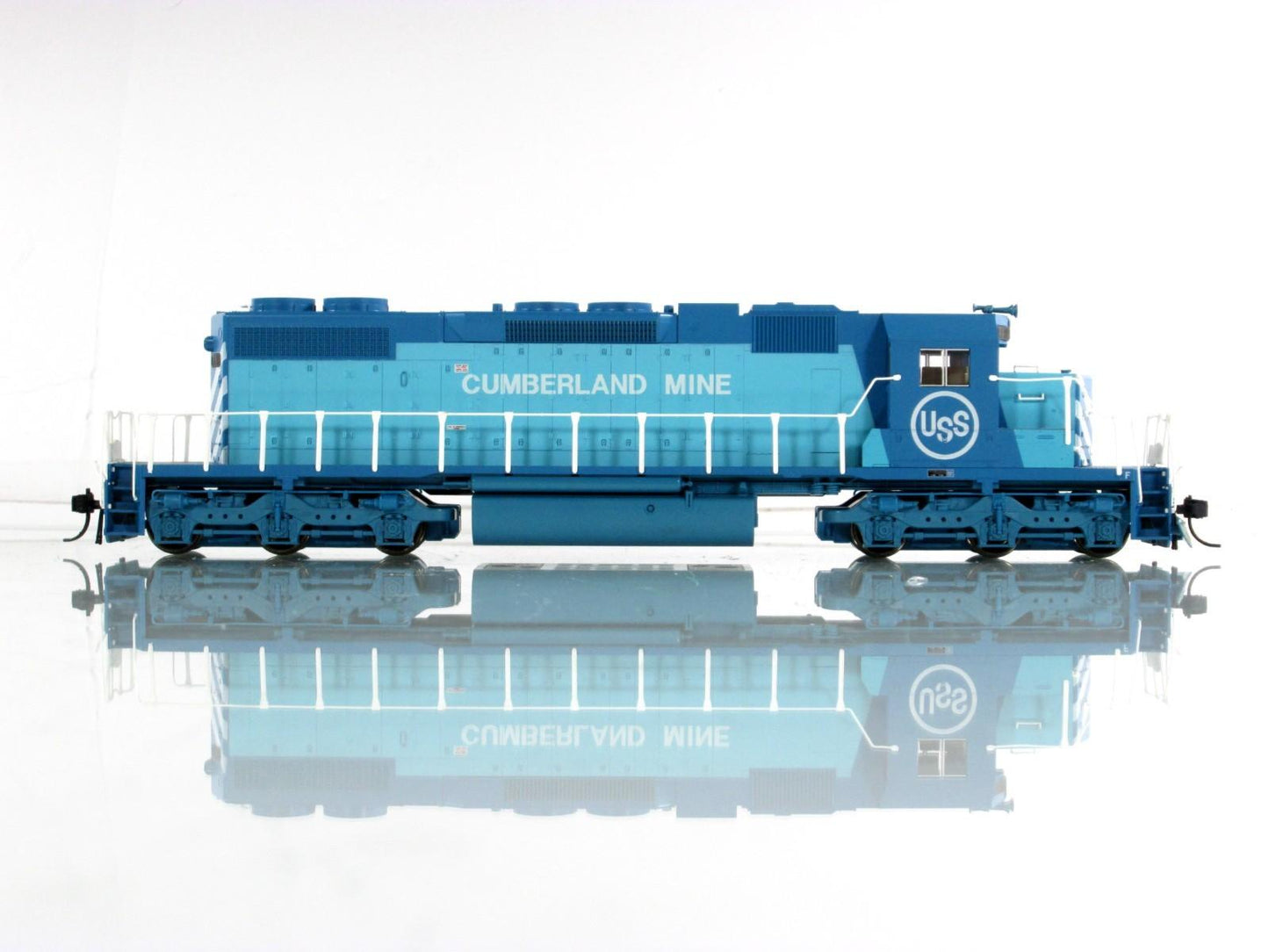 HO Scale ***US STEEL CUMBERLAND MINE*** SD38-2, USS 1 -- Kato 37-6491, DCC Ready