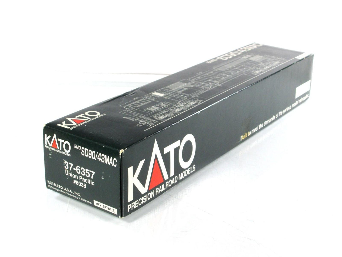 HO Scale ***UNION PACIFIC*** SD90 / 43MAC, UP 8038 ----- Kato 37-6357, DCC Ready