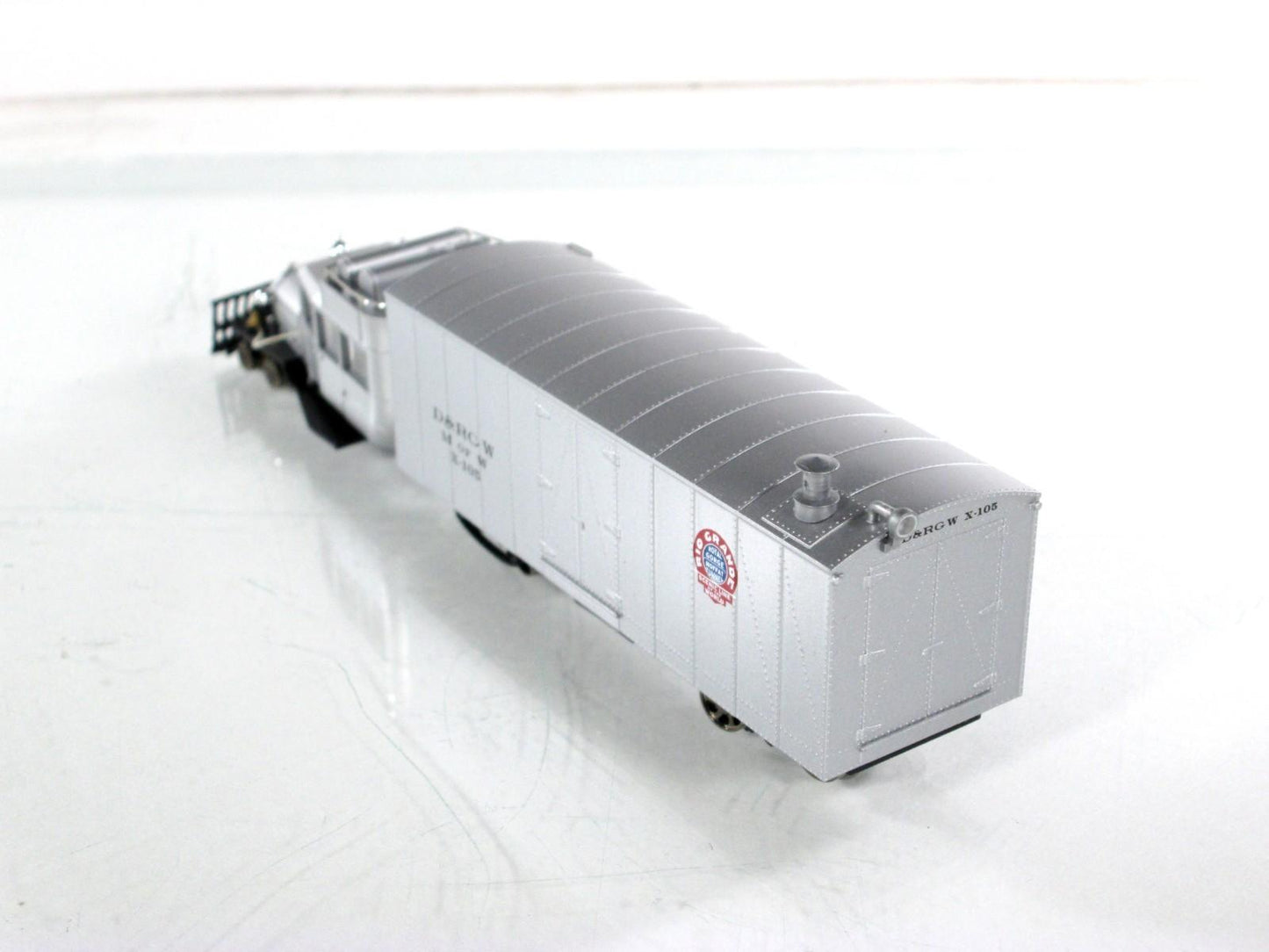 HOn3 Scale ***RIO GRANDE*** MoW Galloping Goose, X-105 - Con-Cor 4127, DCC Ready