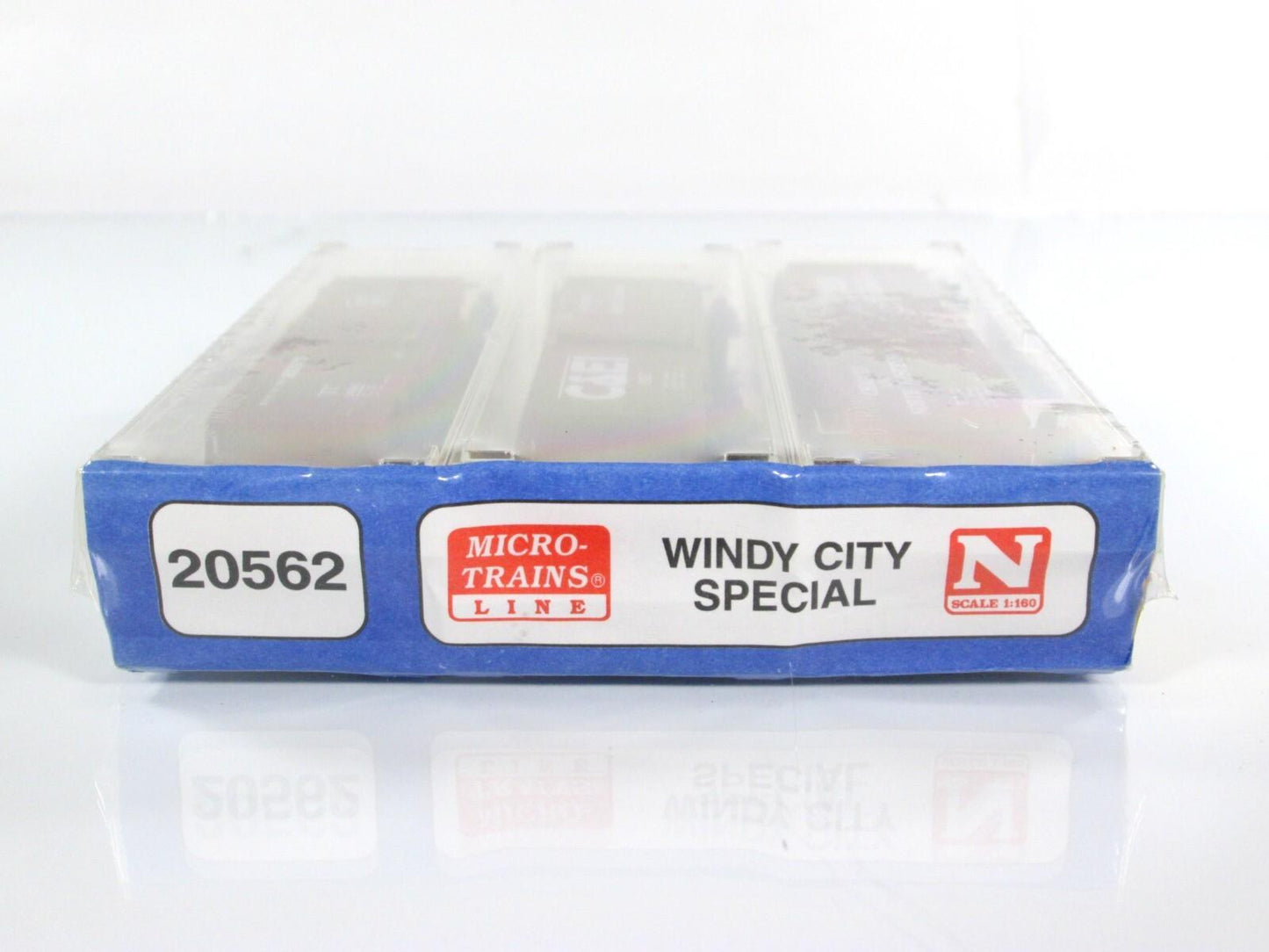 N Scale ***WINDY CITY SPECIAL*** Chicago Rail Box Car 3-Pack -Micro Trains 20562