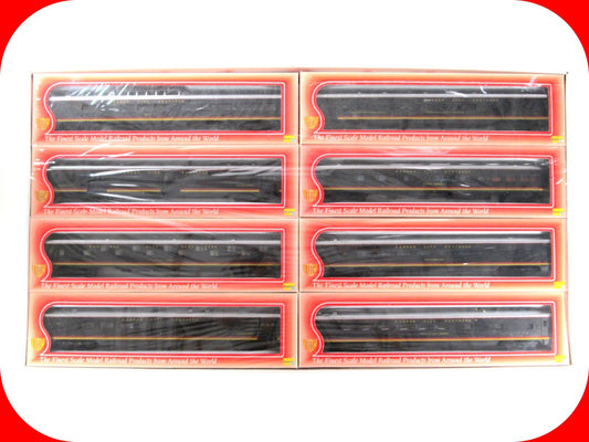 HO Scale *KANSAS CITY SOUTHERN* Passenger Set -IHC 48128, Knuckle Cpl, Interiors