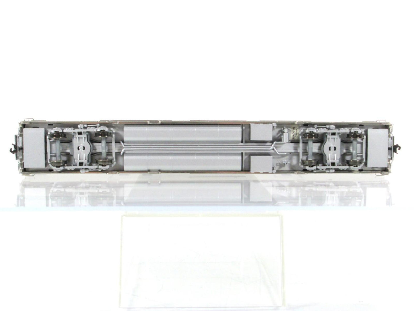 HO Scale **D&RGW CA ZEPHYR* SILVER ANTELOPE Baggage 1100 - Broadway 513, Lighted