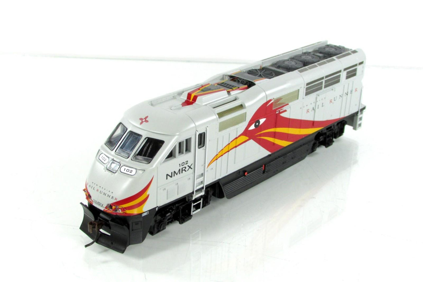 HO Scale ***NEW MEXICO RAIL RUNNER*** F59PHI #102 ----- Athearn 26301, DCC Ready
