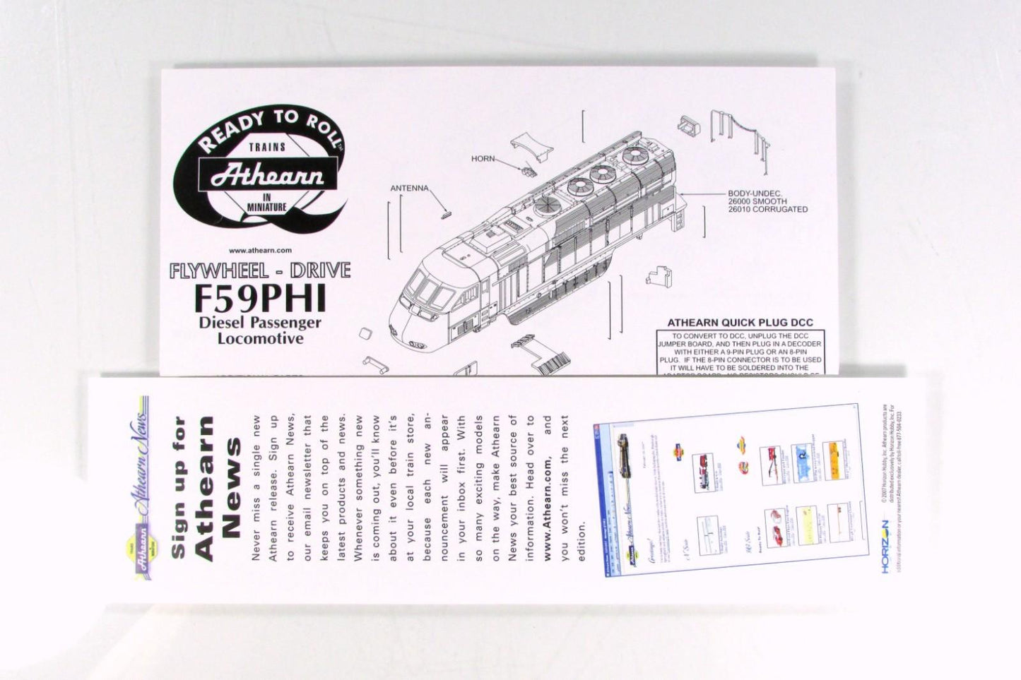 HO Scale ***NEW MEXICO RAIL RUNNER*** F59PHI #102 ----- Athearn 26301, DCC Ready