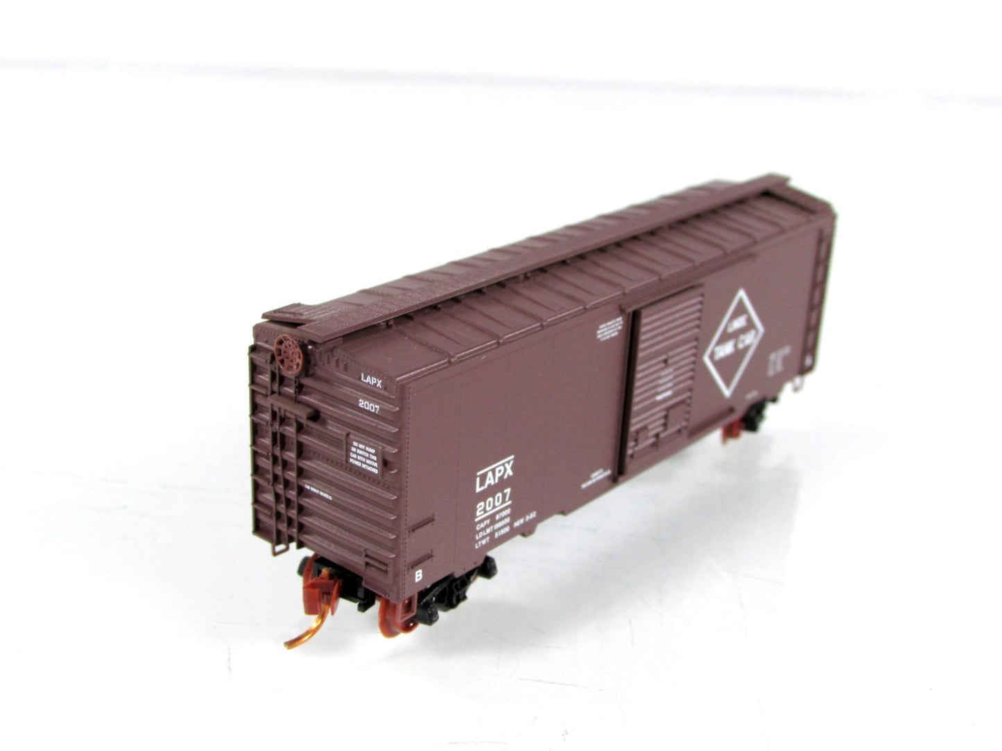N Scale ***LINDE*** Box Car w/ Chemical Tank, LAPX 2007 --- NSC MTL 09-69 **RARE