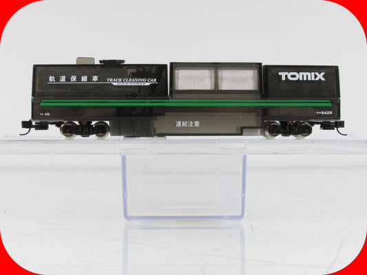 N Scale ***HIGH POWER ELECTRIC TRACK CLEANING CAR***  (Skeleton) ---- TOMIX 6426
