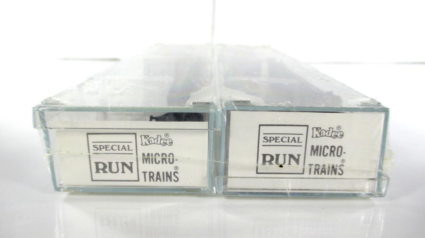 N Scale ***LONG ISLAND*** Trailer Flat 2-Pack - Kadee Micro Trains Special *RARE