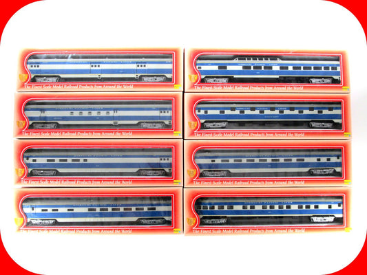 HO Scale ***MISSOURI PACIFIC*** Lightweight Passenger Car 8-Pack Set - IHC 47358