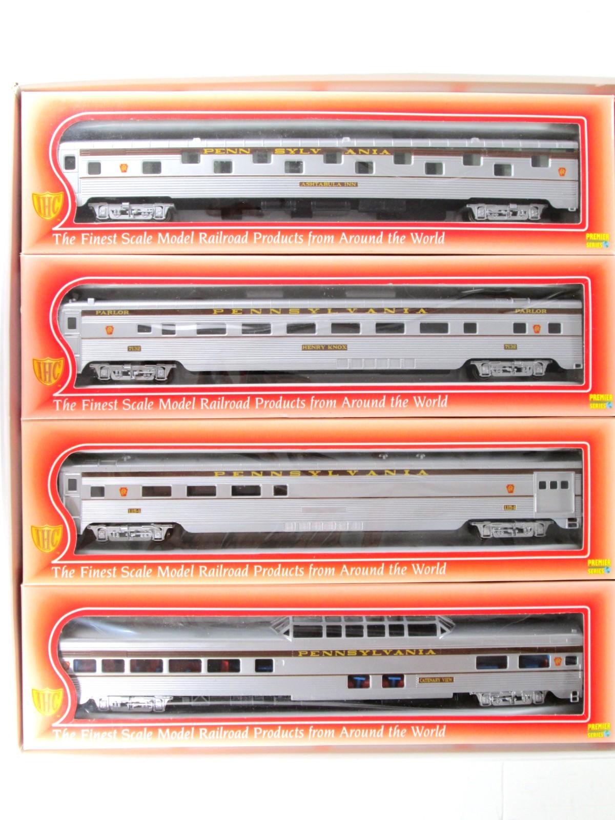 HO Scale ***PRR SENATOR*** Passenger 8-Set - IHC 47748, Knuckle Cplrs, Interiors