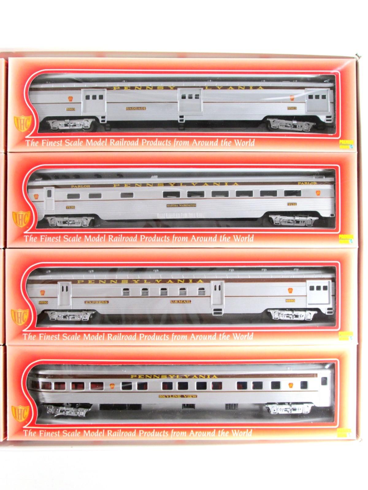 HO Scale ***PRR SENATOR*** Passenger 8-Set - IHC 47748, Knuckle Cplrs, Interiors