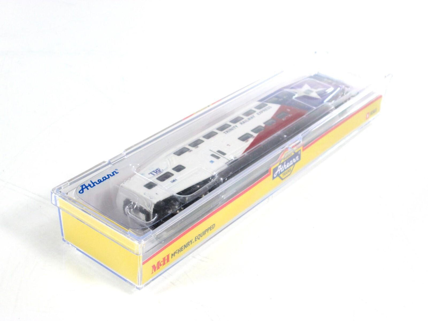 N Scale **TRINITY RAILWAY EXPRESS** Bombardier Coach #1051 - Athearn 10169 *RARE