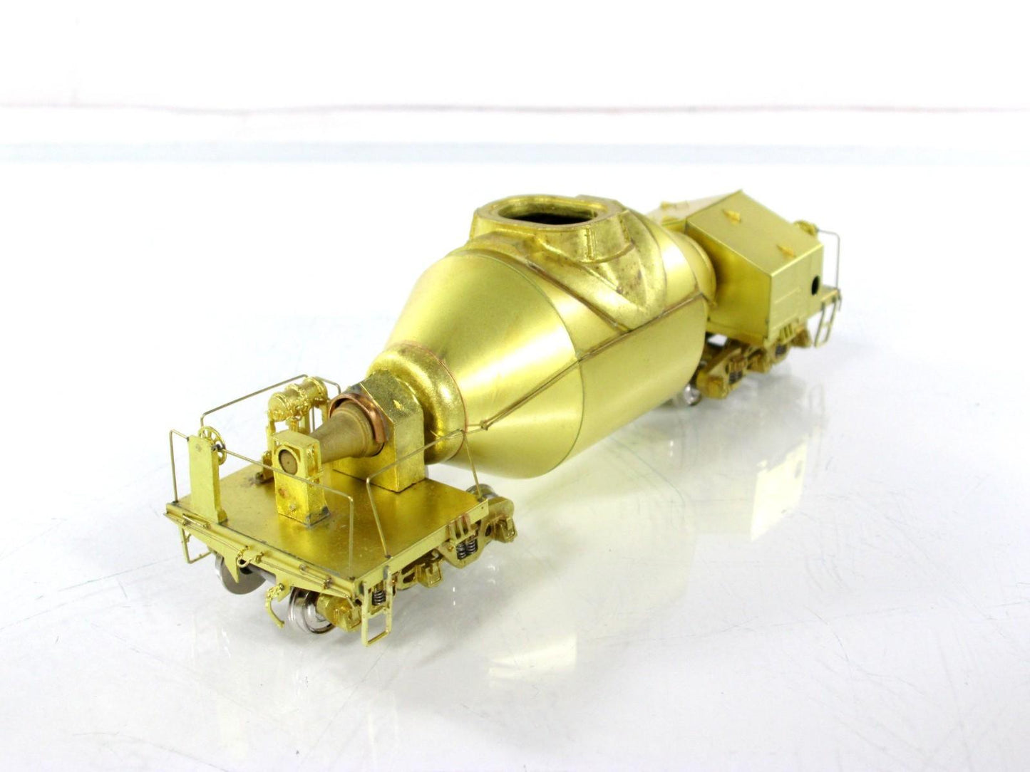 HO Scale BRASS ***POLLOCK 168 Ton HOT METAL CAR***  by AWE, Art Hobbies (Korea)