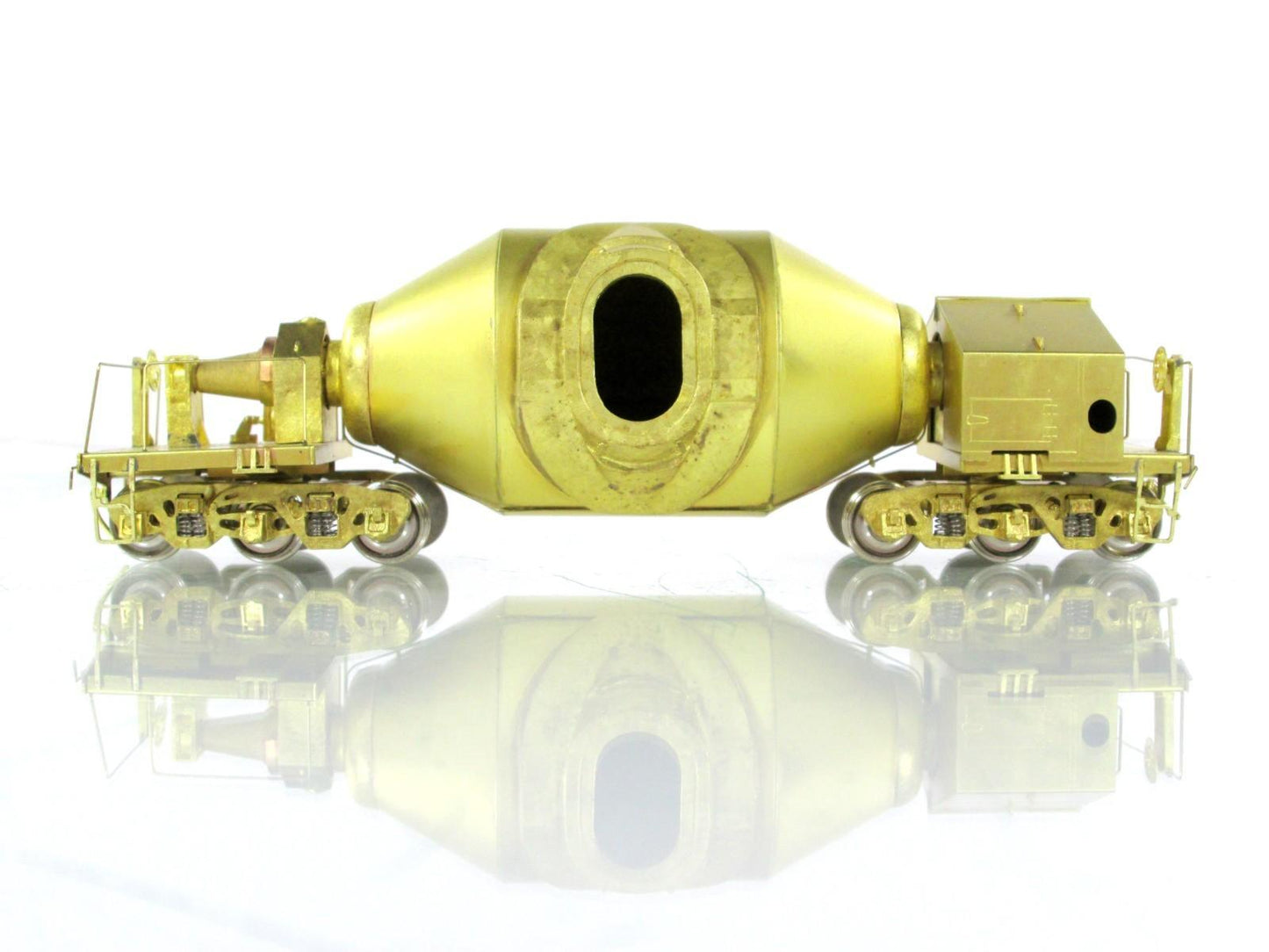 HO Scale BRASS ***POLLOCK 168 Ton HOT METAL CAR***  by AWE, Art Hobbies (Korea)
