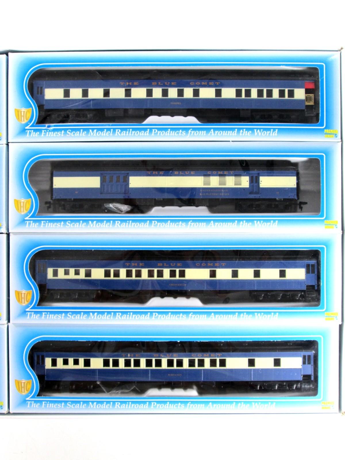 HO Scale ***NEW JERSEY BLUE COMET*** Heavyweight Passenger 8-Car Set - IHC 49128