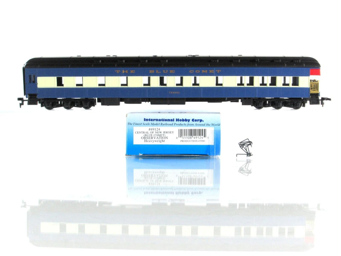 HO Scale ***NEW JERSEY BLUE COMET*** Heavyweight Passenger 8-Car Set - IHC 49128