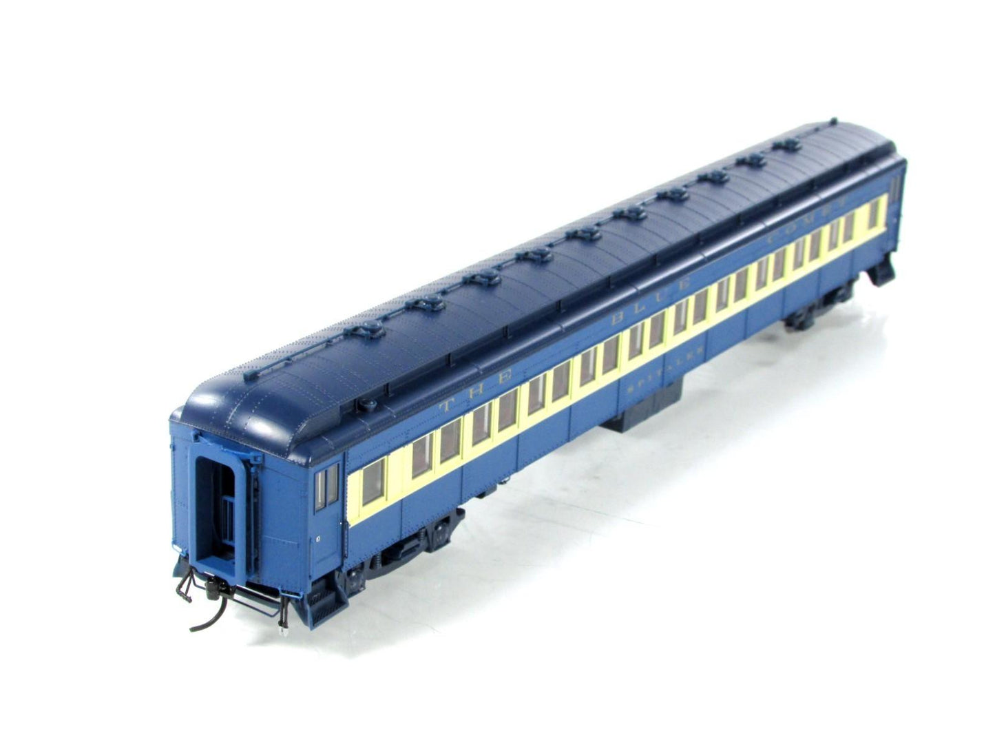 HO Scale **CNJ BLUE COMET** 80' Coach *SPITALER* #1175 - Broadway 6438, Lighted