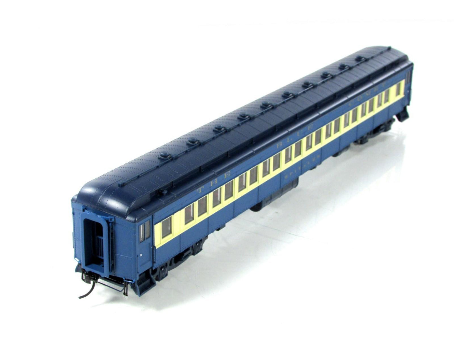 HO Scale **CNJ BLUE COMET** 80' Coach *SPITALER* #1175 - Broadway 6438, Lighted