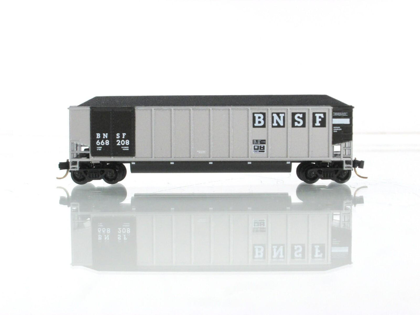 N Scale ***BNSF*** Johnstown Coalporter 6-Pack Set -- LBF, E&C 751, MTL Couplers