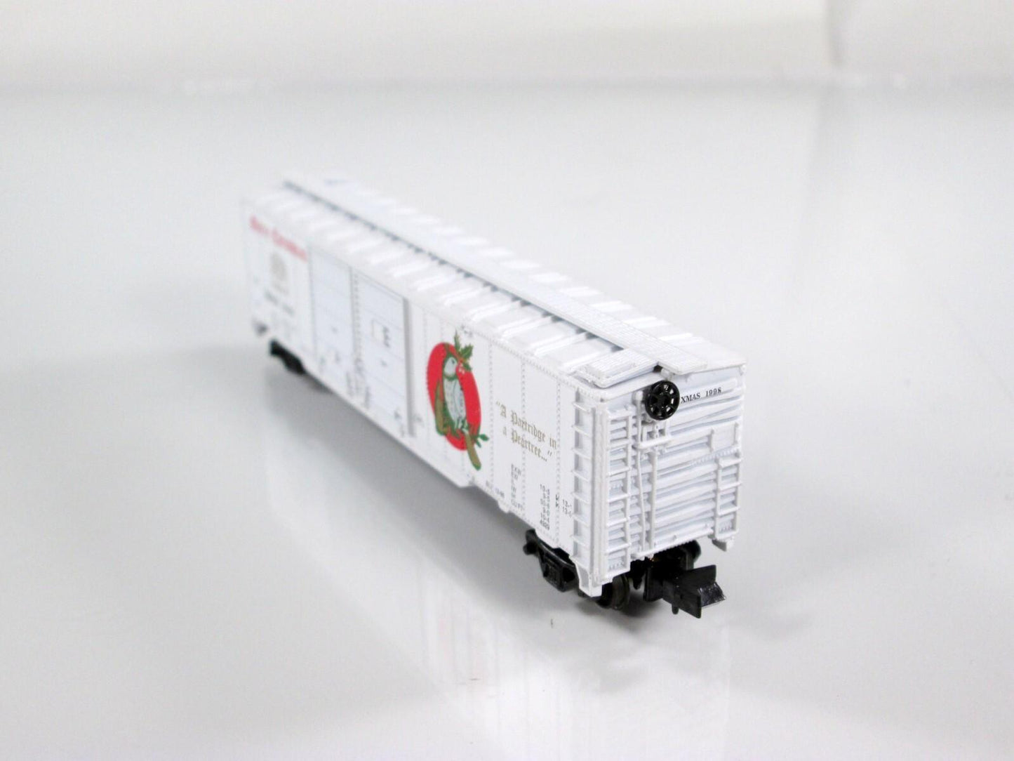 N Scale **PARTRIDGE IN A PEAR TREE** 12 Days of Christmas 50' Box Car -- Con-Cor