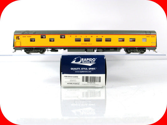HO Scale ***UNION PACIFIC*** Sleeper *Western Hills* ---- Rapido 101061, Lighted