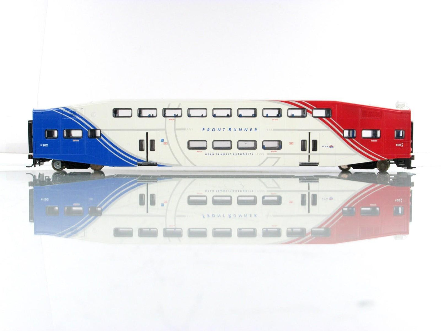 HO Scale **UTAH FRONTRUNNER** Bombardier Control Car #102 - Athearn 25514 **RARE