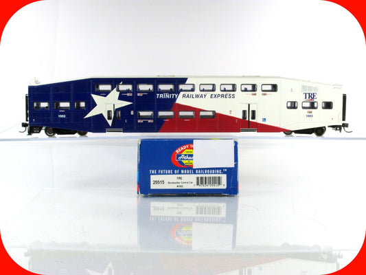 HO Scale **TRINITY RAILWAY EXPRESS** Bombardier Control Car #1002,-Athearn 25515
