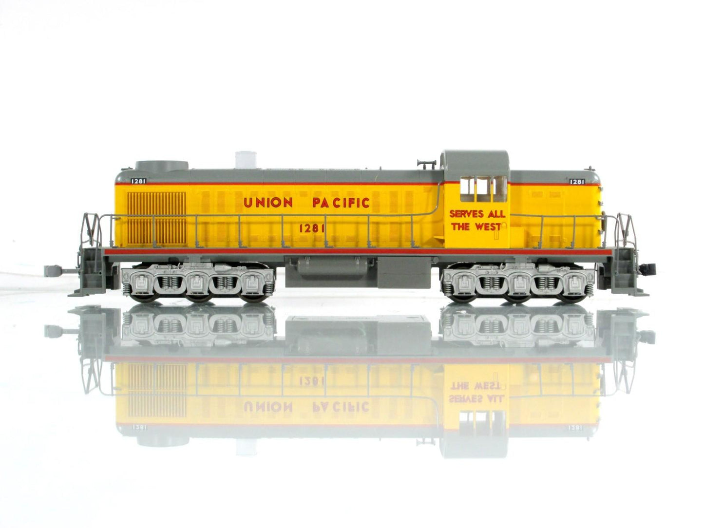 HO Scale ***UNION PACIFIC*** ALCO RSC-2, UP 1281 ------- Kato 37-2607, DCC Ready