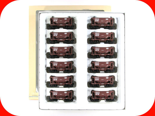 HO Scale **BESSEMER & LAKE ERIE** Mining Ore Car 12-Pack Set - Walthers 932-4456