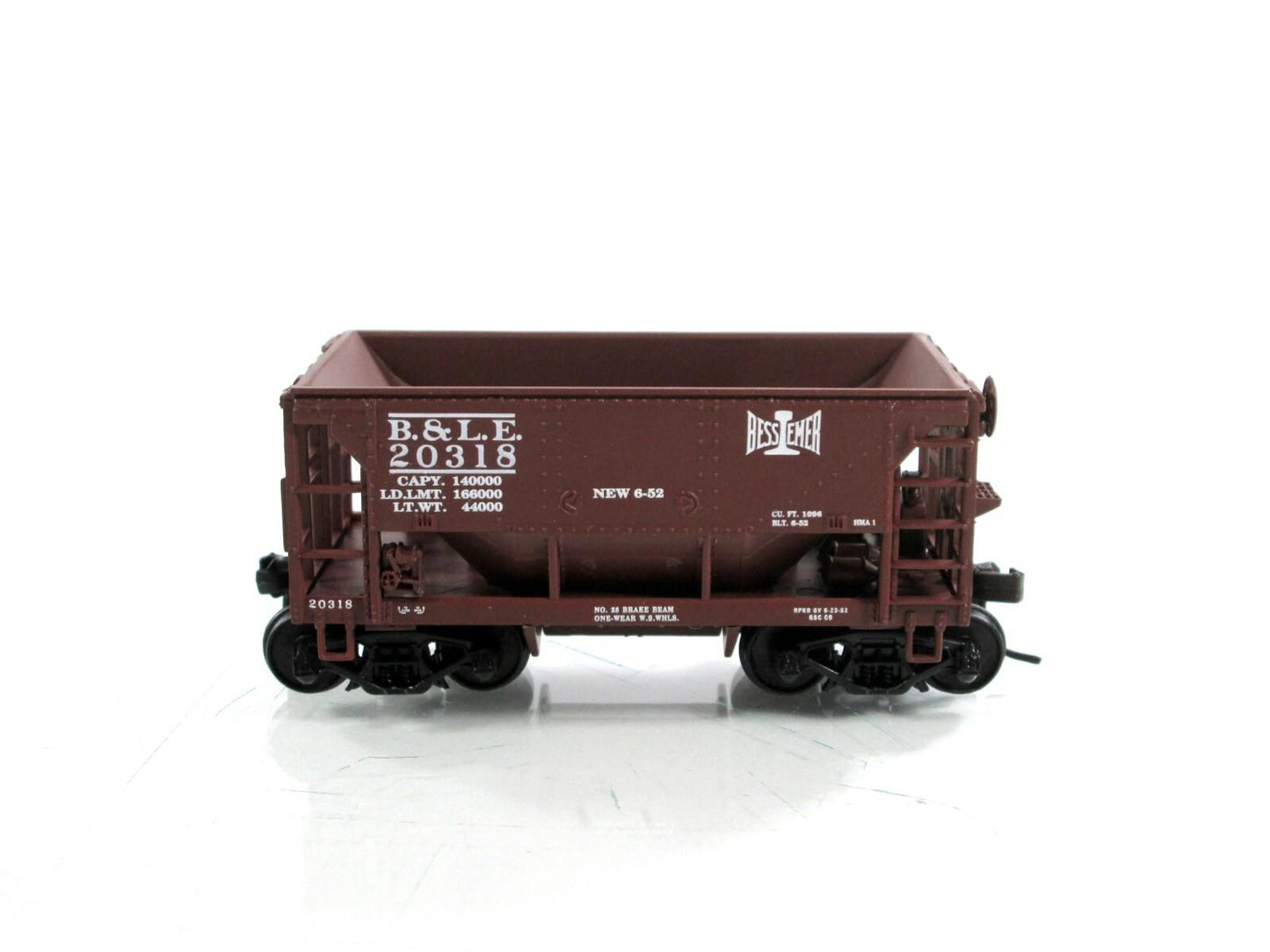 HO Scale **BESSEMER & LAKE ERIE** Mining Ore Car 12-Pack Set - Walthers 932-4456