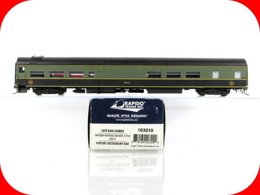 HO Scale ***CANADIAN NATIONAL*** Cafe-Bar-Lounge #2514 -- Rapido 103010, Lighted