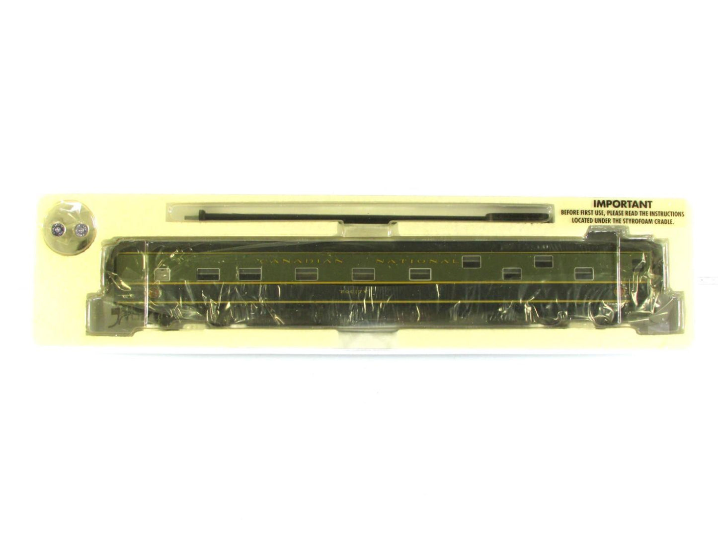 HO Scale ***CANADIAN NATIONAL** Sleeper *Equity* #1143 - Rapido 101016, Lighted